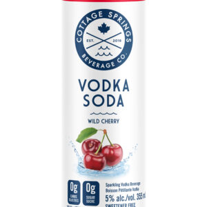 Cottage Springs Vodka Soda Wild Cherry (473 ml)