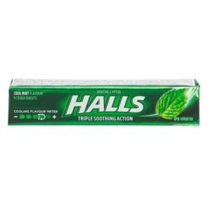 Halls Cough Tablets Coolmint