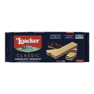 Loacker Crispy Wafers With Cocoa & Chocolate Cream