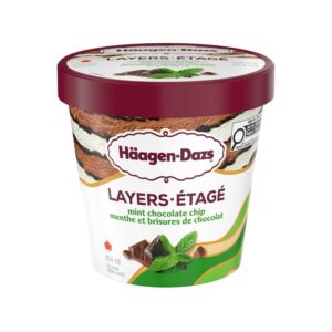 Häagen-Dazs Mint Chocolate Chip Exträaz Layers Ice Cream