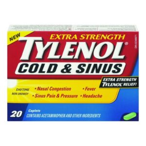Tylenol Cold & Sinus Extra Strength Day/Night 20 Caplets