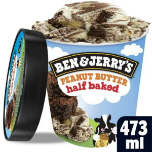 Ben & Jerry's Peanut Butter Half Baked Ice Cream