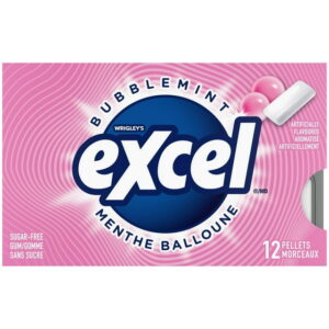Excel Bubblemint Sugar Free
