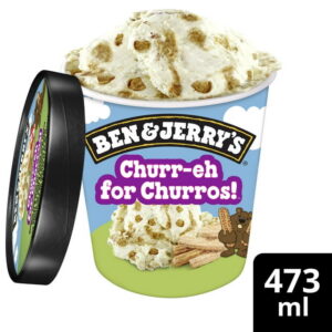 Ben & Jerry's Churr-Eh For Churros! Ice Cream