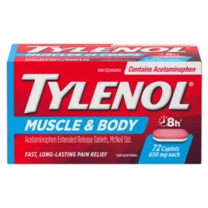 Tylenol Muscle Ache & Body Pain 8 Hours 16 Caplets